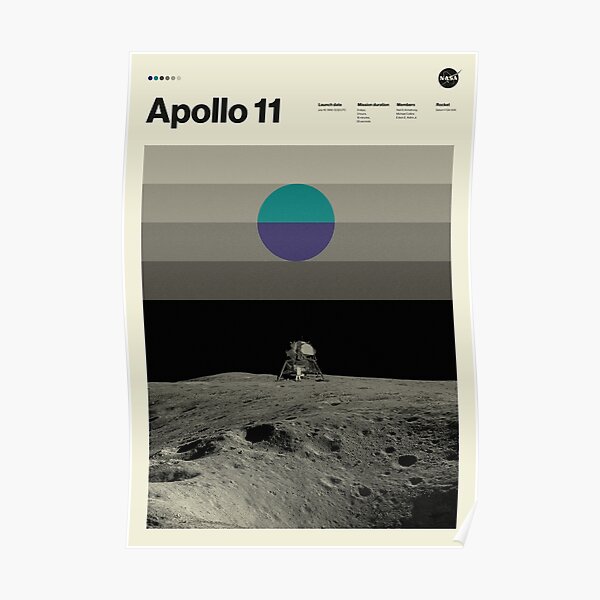 On The Moon Poster