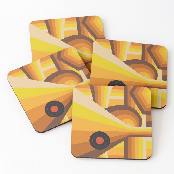 Item preview, 70s Music Feels Pattern (Gold) designed and sold by vron615.