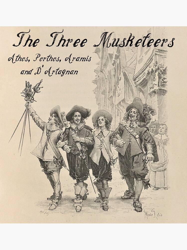 Three Musketeers Die-Cut