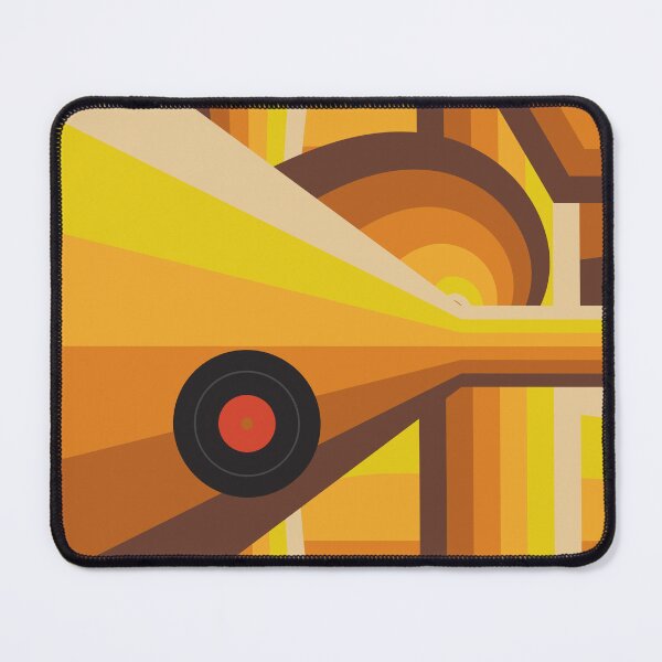 Item preview, 70s Music Feels Pattern (Gold) designed and sold by vron615.
