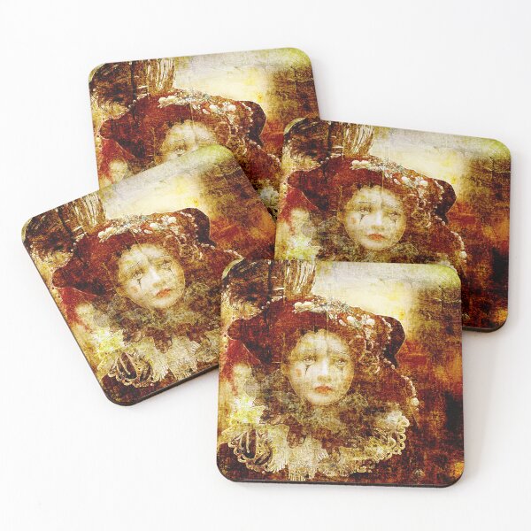 Item preview, Venice Carnival. Sad Harlequin designed and sold by CatCoconut-Art.