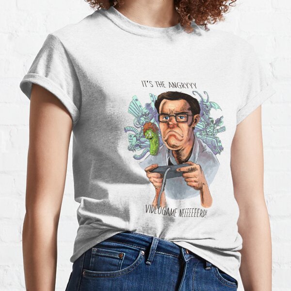 Angry Video Game Nerd T-Shirts for Sale