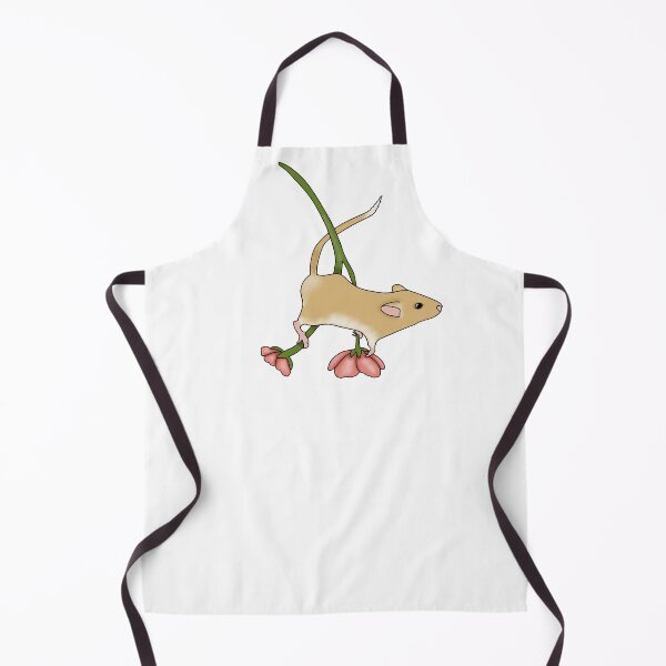 Item preview, Cute golden gerbil on a flower designed and sold by Becky-Marie.