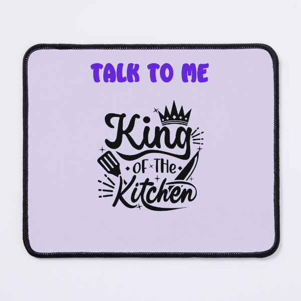 Item preview, talk to me king of the kitchen decorations designed and sold by netdota.