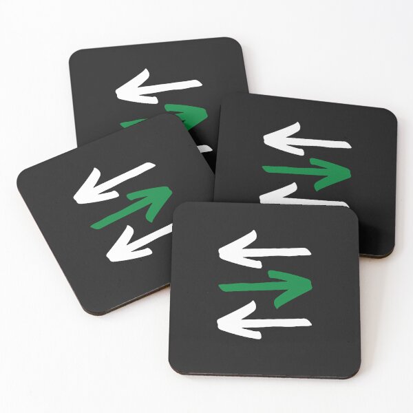 Item preview, Green and white arrows designed and sold by sedrox.