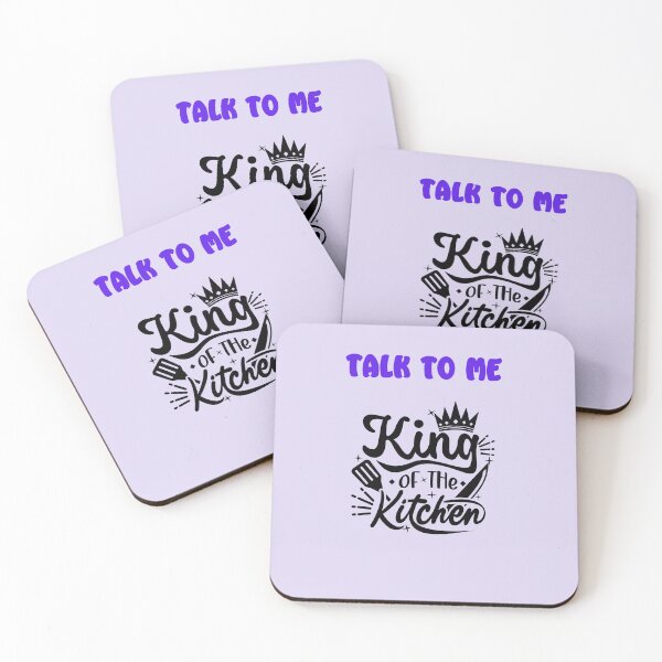 Item preview, talk to me king of the kitchen decorations designed and sold by netdota.