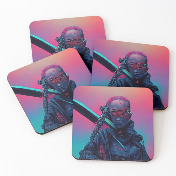 Item preview, The wandering player - Cyberpunk ninja designed and sold by ltviuo.