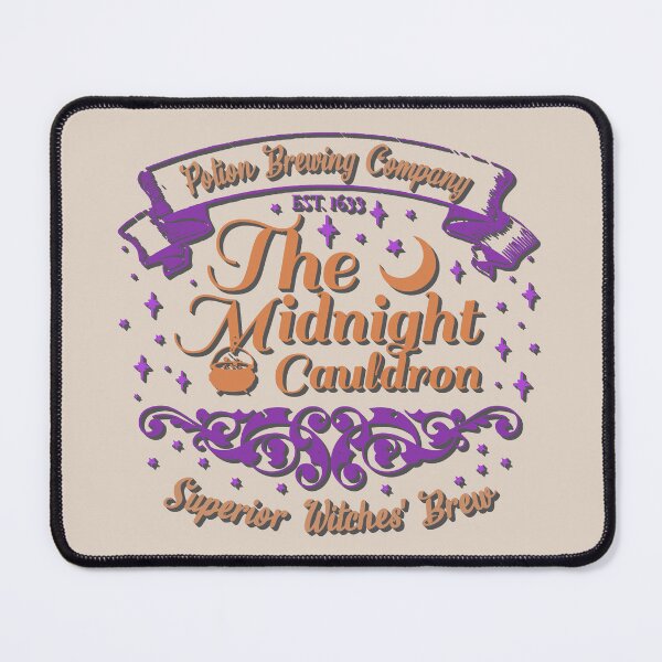 Item preview, Colorful The Midnight Cauldron, Cool Halloween Design, One Of Matching Four Shadow Text designed and sold by TrulyEpoque.