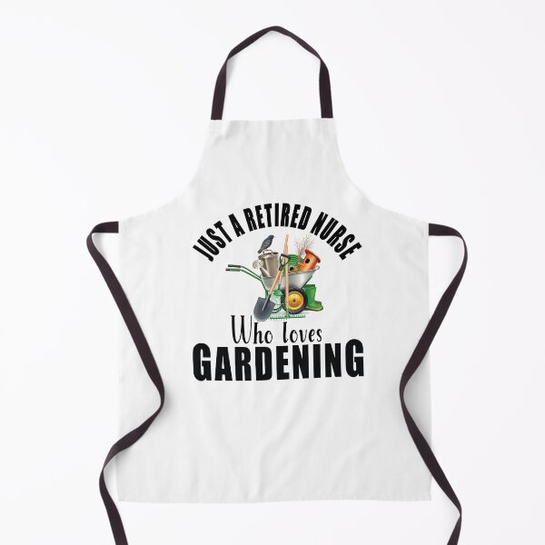 Item preview, Just a retired nurse who loves gardening designed and sold by TaraGbear.