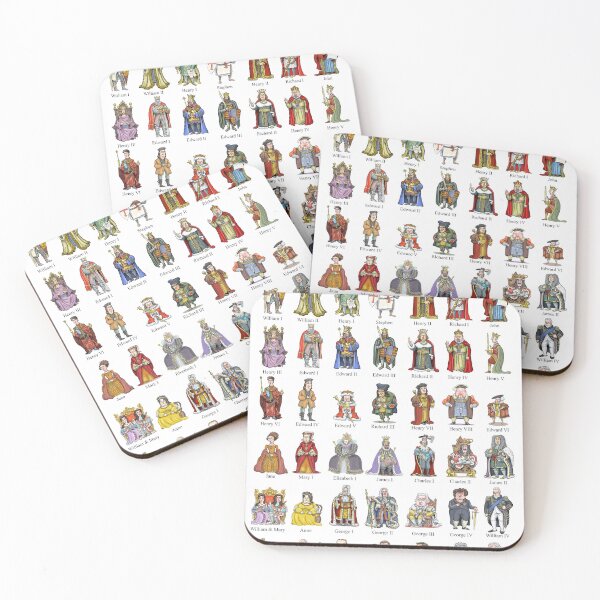 Item preview, British Monarchs: The Complete Set (2022) designed and sold by MacKaycartoons.