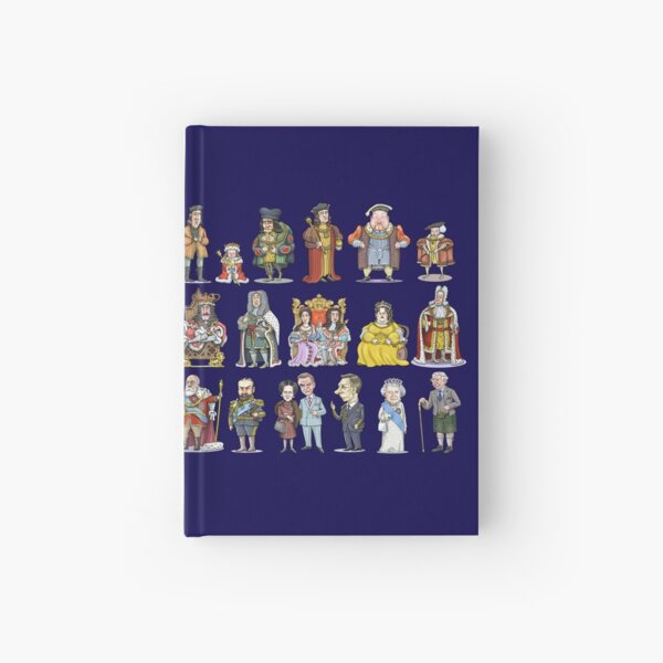British Monarchs: The Complete Set (Updated 2022) Hardcover Journal