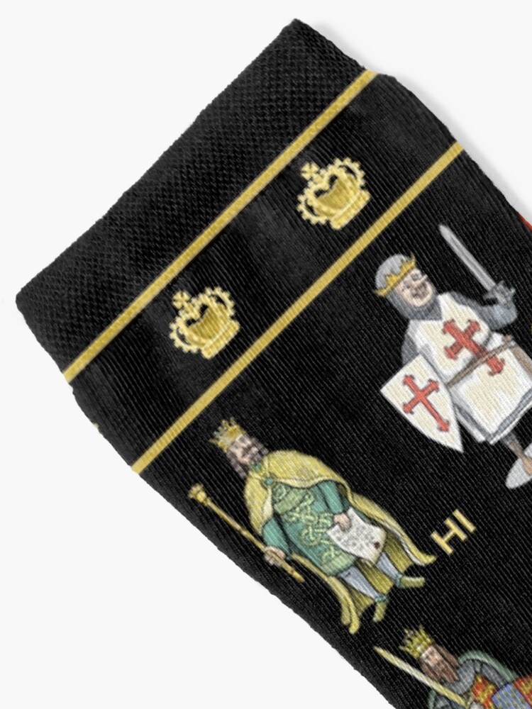 Alternate view of British Monarchs: The Complete Set (Updated 2022) Socks