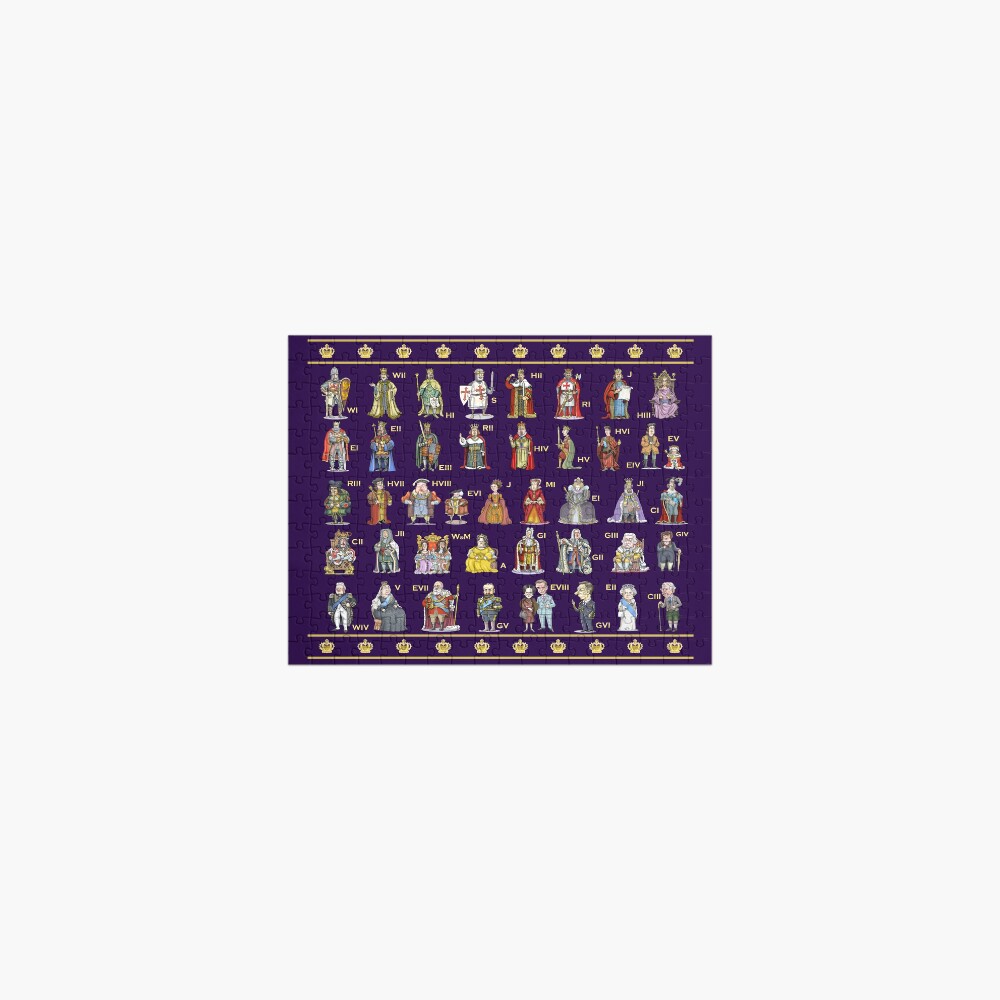British Monarchs: The Complete Set (Updated 2022) Jigsaw Puzzle