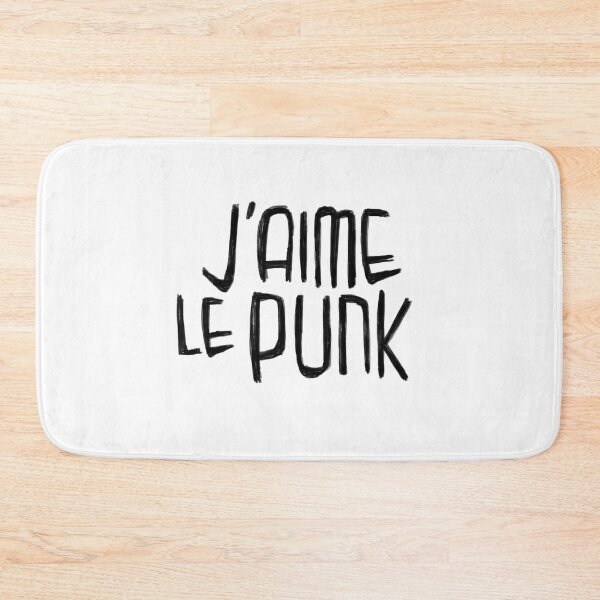 Item preview, Punk Music, J'aime le Punk designed and sold by badlydrawnbabe.
