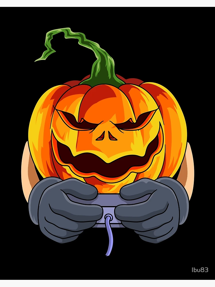 Jack-O-Lantern, Scary Hallowen Pumpkin - Halloween Gift  Art Board Print  for Sale by GaMer-FoR-eVeR