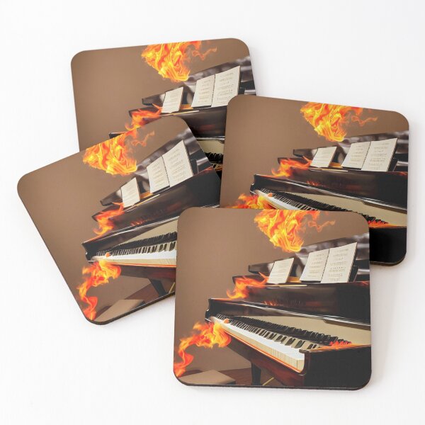 Aperçu de l'œuvre Piano on Fire créée et vendue par BryanWhipple.