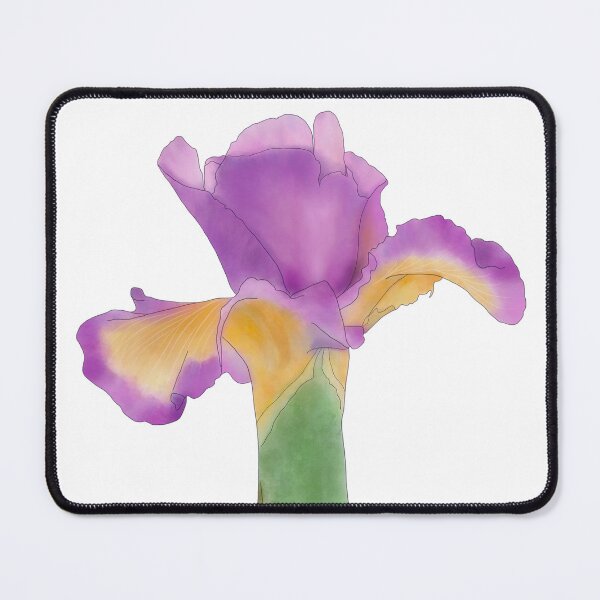 Item preview, Iris Flower Single designed and sold by Mina Sakatani.