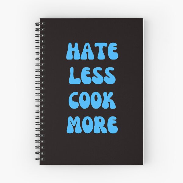 Item preview, Hate Less Cook More Chef Cooking Home Cook Peace Lover  designed and sold by MagicSD Designs.