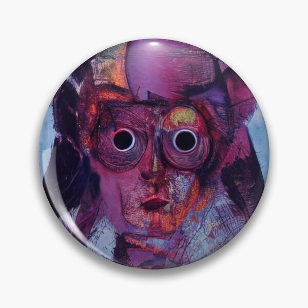 Item preview, Los Egregores #35: Fauvismo abstracto Arte moderno Retrato de un oficinista designed and sold by Deific.