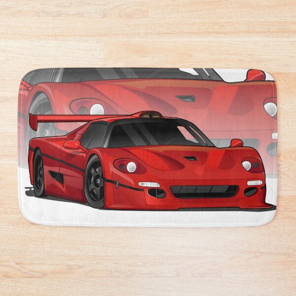 Item preview, Red Ferrari with special background designed and sold by MotorcycleLove.