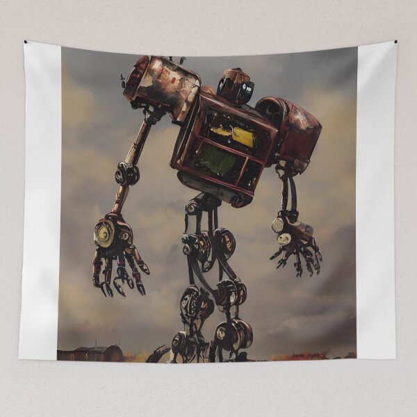 Item preview, Junkyard Robot designed and sold by BryanWhipple.