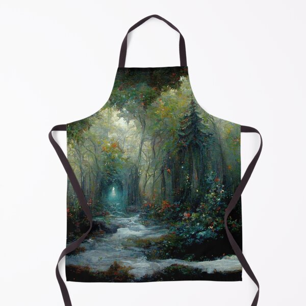 Aperçu de l'œuvre Forêt sombre effrayante - peinture numérique - art numérique créée et vendue par Astramo.