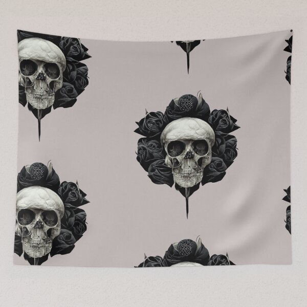 Item preview, winter skull designed and sold by Chillapy.