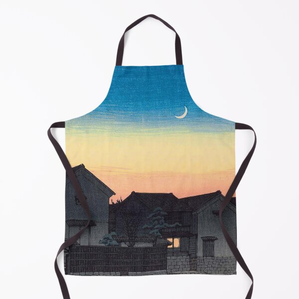 Item preview,  Kawase Hasui  Crescent Moon at Matsue in Izumo Province (Izumo Matsue [mikkazuki]), from the series Souvenirs of Travel III (Tabi miyage dai sanshû) designed and sold by TeeARTHY.