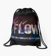 Let It Flow - Design #1 Drawstring Bag