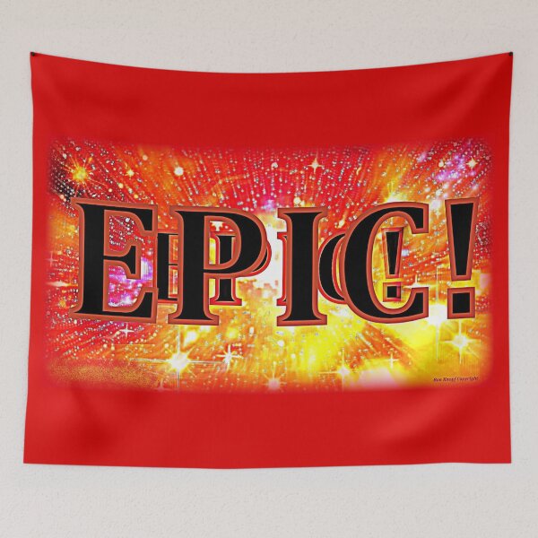 Item preview, Wall Art  //  EPIC! On an EPIC scale! designed and sold by Imagin8er.