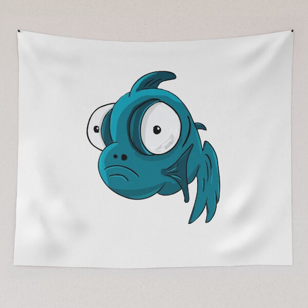Item preview,  Cute Turquoise Fish design, Animals style designed and sold by Dven-Clothes.