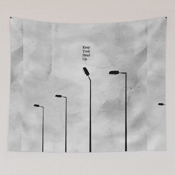 Item preview, KEEP YOUR HEAD UP / Cool and Funny Punk Nonconformist designed and sold by DRK7DSGN.