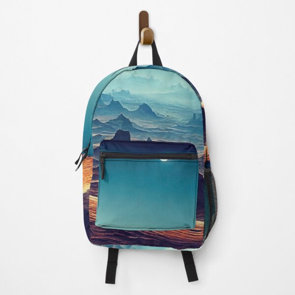 Item preview, Alien planet fantasy landscape designed and sold by mrlongfield.