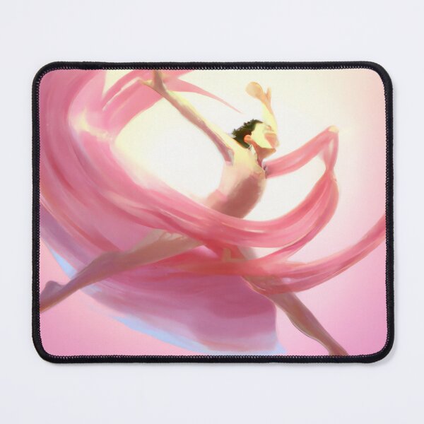 Item preview, Abstract Ballerina with Pink Veils designed and sold by OmniaDea.