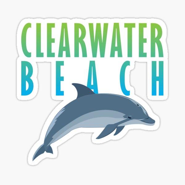 Item preview, Clearwater Beach Florida Dolphin Design designed and sold by Futurebeachbum.