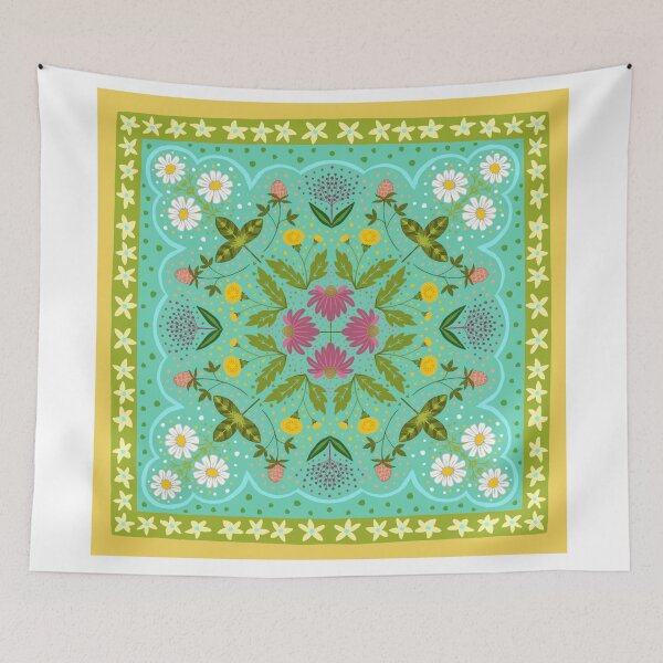 Item preview, Tea Garden Bandana Design designed and sold by RDevane.