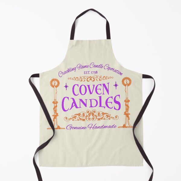 Item preview, Colorful Coven Candles, Cool Halloween Design, One Of Matching Four Cream Color designed and sold by TrulyEpoque.