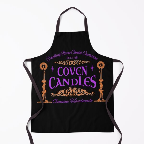 Item preview, Colorful Coven Candles, Cool Halloween Design, One Of Matching Four Black Base Colour designed and sold by TrulyEpoque.