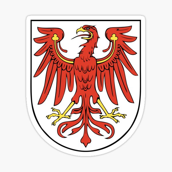 Brandenburg Flagge' Sticker