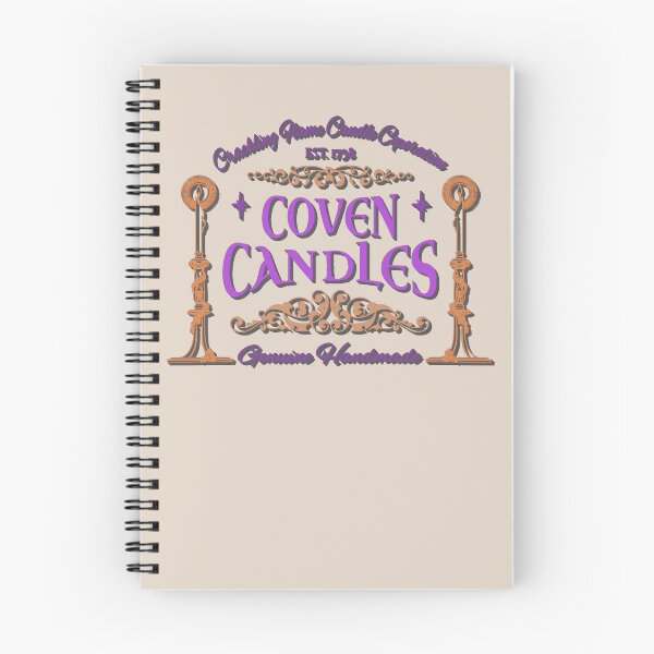 Item preview, Colorful Coven Candles, Cool Halloween Design, One Of Matching Four Shadow Text designed and sold by TrulyEpoque.