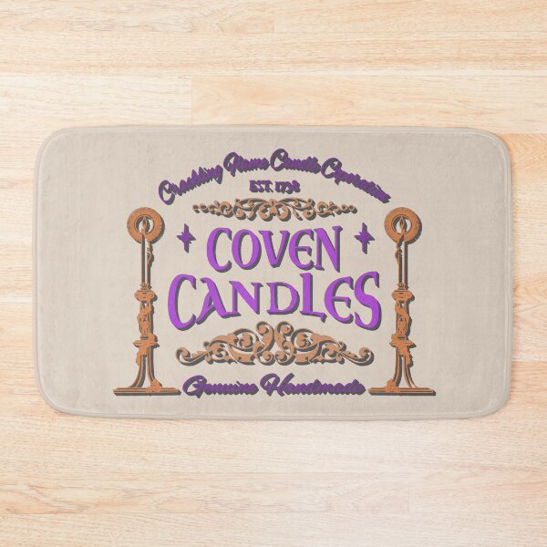 Item preview, Colorful Coven Candles, Cool Halloween Design, One Of Matching Four Shadow Text designed and sold by TrulyEpoque.