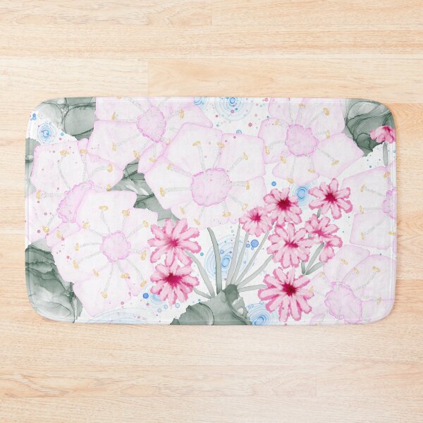 Item preview, Mountain Laurel is the Pennsylvania  state flower and I captured that flower in an alcohol in style. Some items with state map outline others without. designed and sold by Kristinesque.