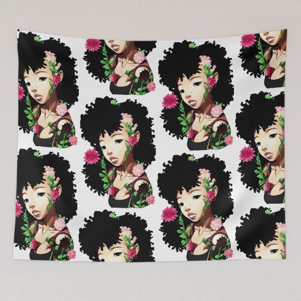 Item preview, African American Woman blossoming designed and sold by Scoopivich.
