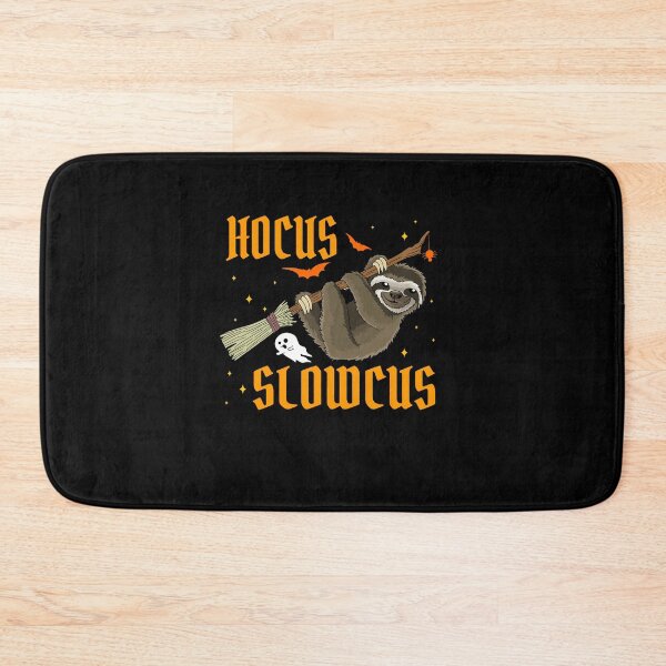 Item preview, hocus slowcus Sloth Witch Halloween gift designed and sold by Ibu83.