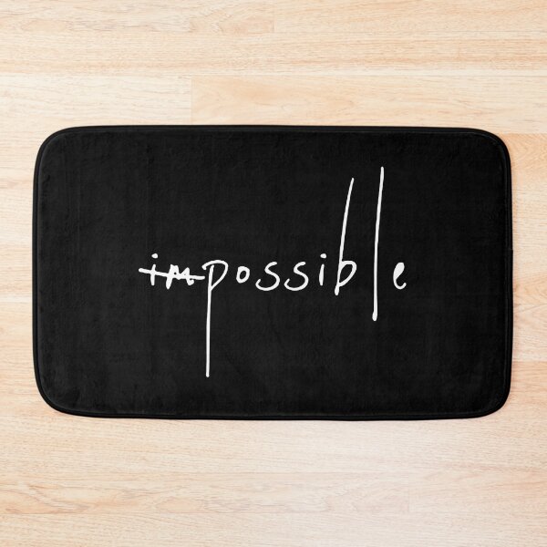 Item preview, IMPOSSIBLE / POSSIBLE / Cool and Funny quotes  designed and sold by DRK7DSGN.