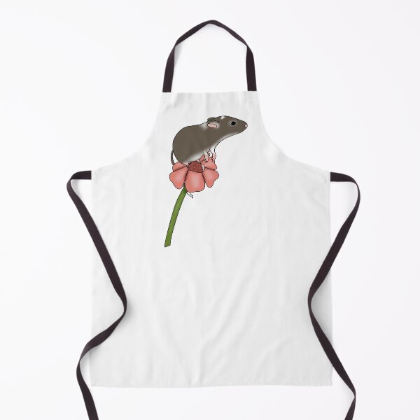 Item preview, Cute brown gerbil on a flower designed and sold by Becky-Marie.
