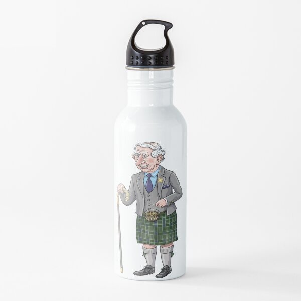 King Charles III Water Bottle