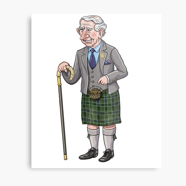 King Charles III Metal Print