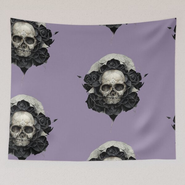 Item preview, winter skull designed and sold by Chillapy.
