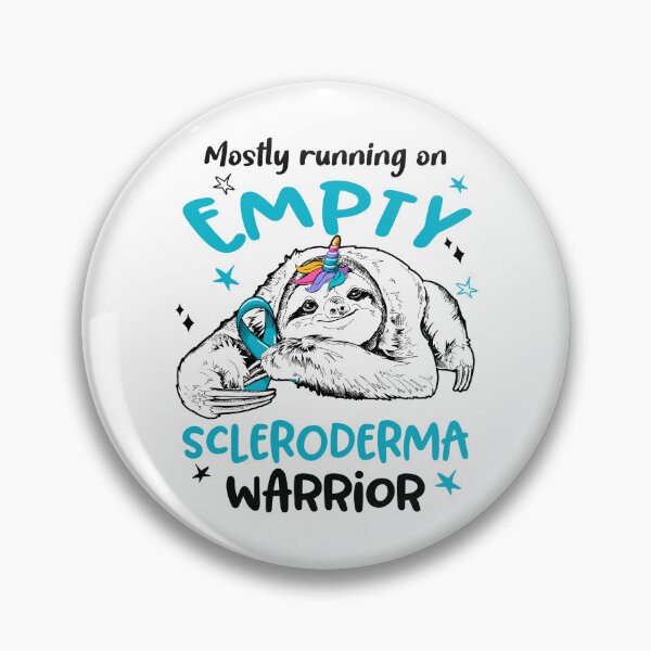Item preview, Mostly running on Empty Scleroderma Warrior designed and sold by ElizabethS809.